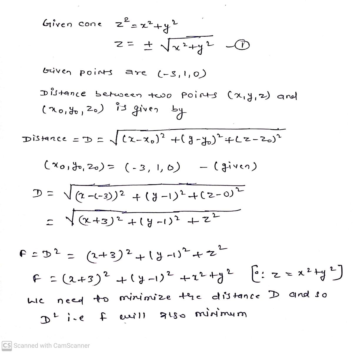 Calculus homework question answer, step 1, image 1